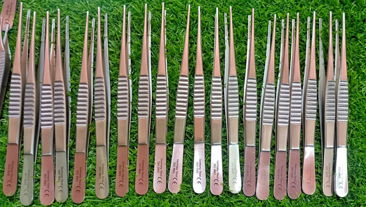 Debakey Forceps 16CM Atraumatic Vascular Tissue Procedure Tweezers Set Of 10 PCS