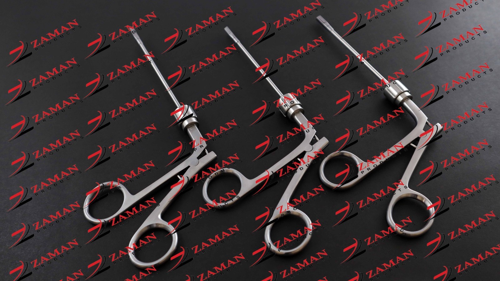 Rotatable Antrum Back Biting Forceps 3 PCs Set ENT Instruments A+ German Steel