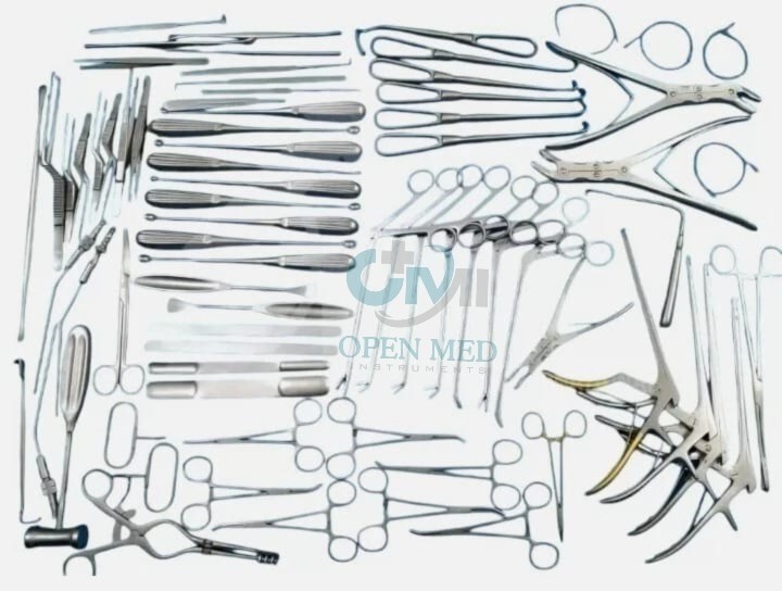 Advanced Neuro & Orthopedic Laminectomy Surgical Kit – 78 Pcs