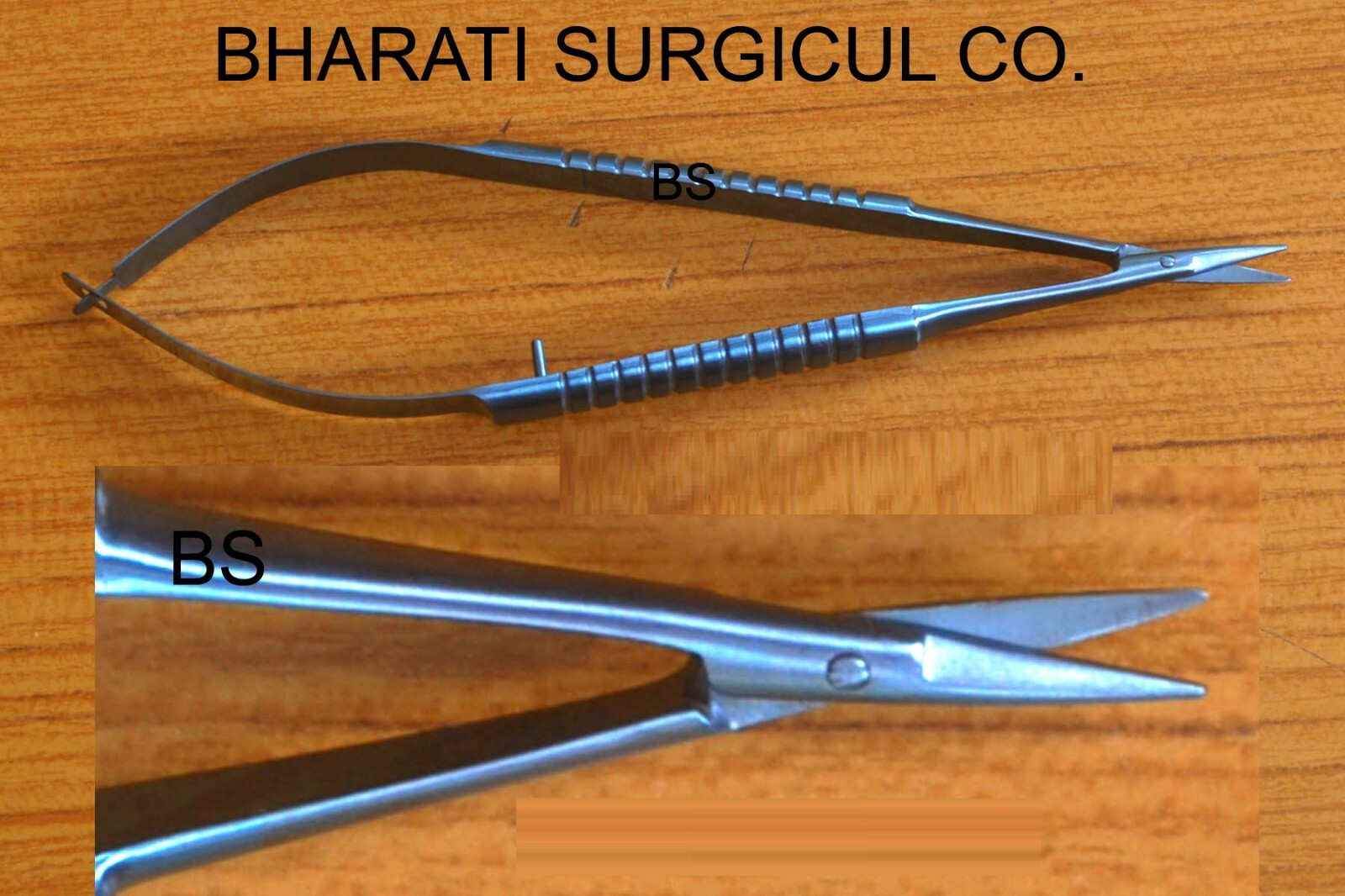 Titanium Micro Surgery Straight Scissors Delicate Sharp 6″inches