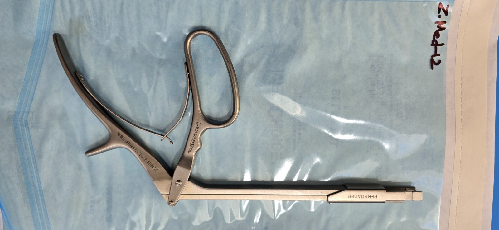Stryker Surgical Orthopedic PERSUADER Rongeur Double Spring Handle