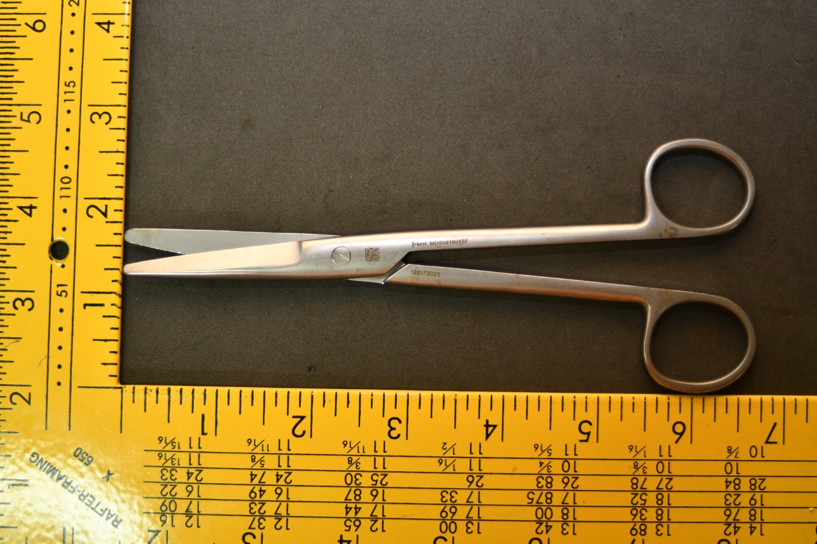 Midline Furst Mayo 6-3/4” Straight Dissecting Scissors MDS0816017F