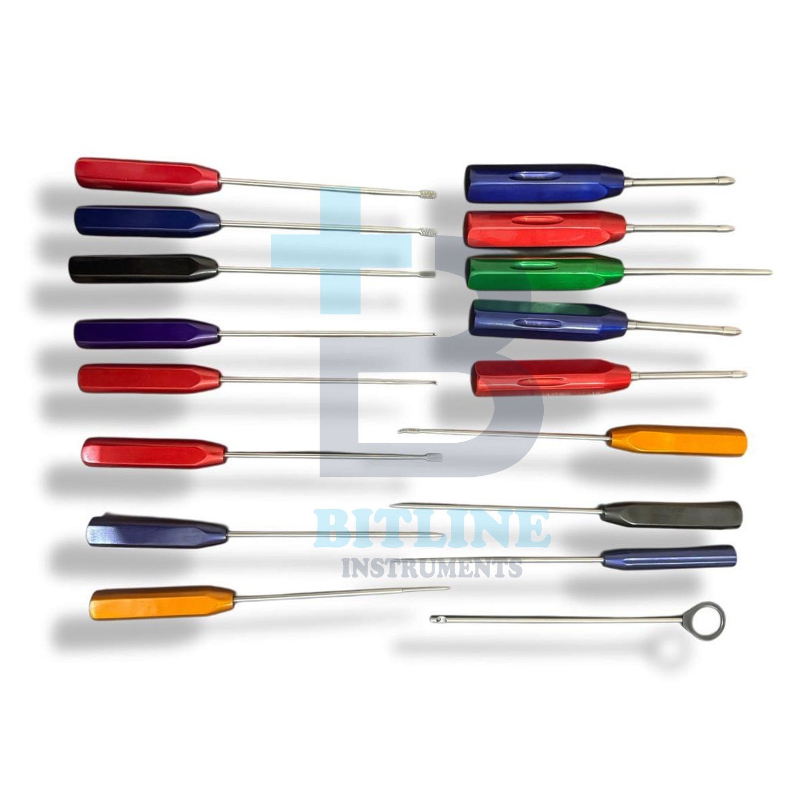 Arthroscopy 17pcs Shoulder Surgery Instrument Set German Material