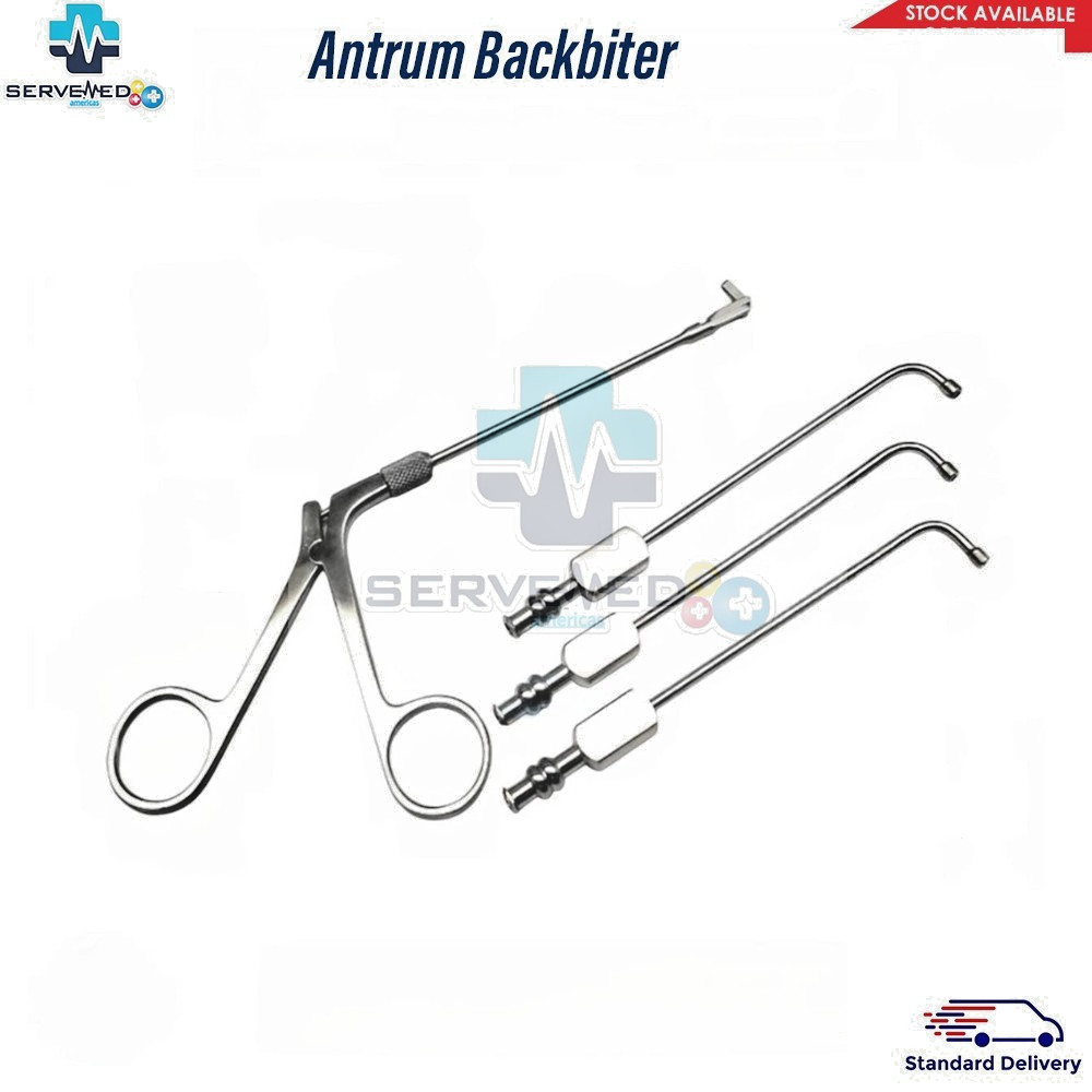 Antrum Backbiter Alligator Punch ENT Instrument 360° Rotatable Surgical Tool 4