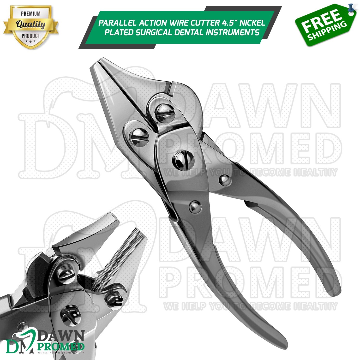 Parallel Action Wire Cutter 4.5″ Nickel Plated Surgical Dental Instruments
