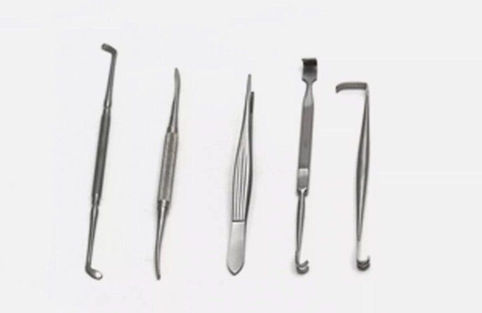Auricular Reconstruction Set of 17 Pcs Plastic Surgery instruments Surgical Tool