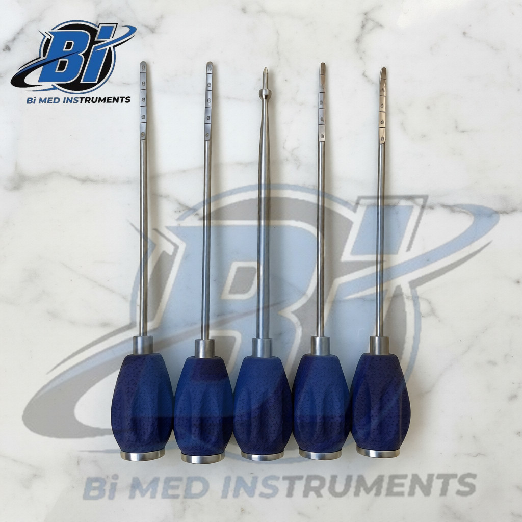 Spine Prods and Awls Set of 5 Surgical Orthopedics Instruments, Neurosurgery Set