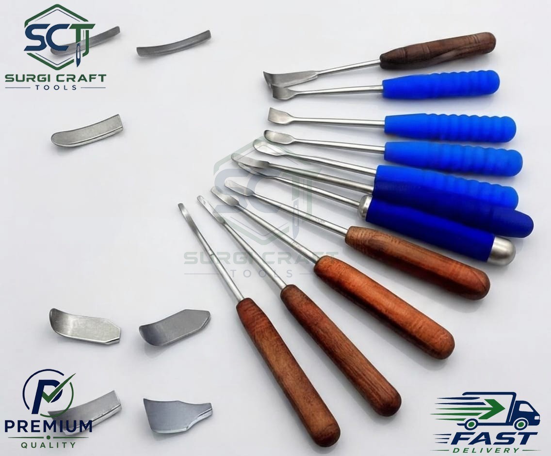 New Periosteal Elevator Set of 12 Pcs Surgical Orthopedic instruments