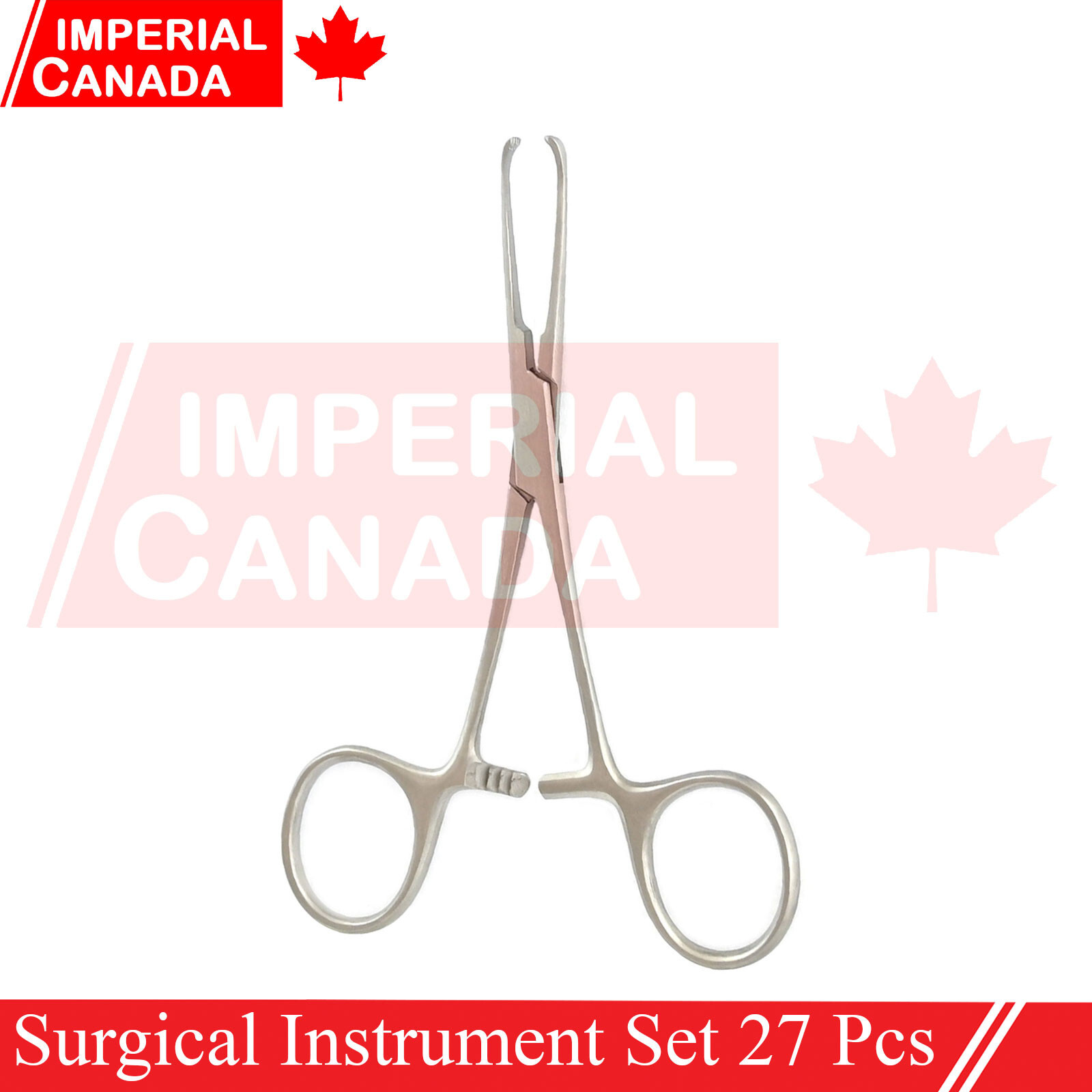 27 Pcs Surgical Instrument Set Hemostat Forceps Scissors Needle Holder DS-1971