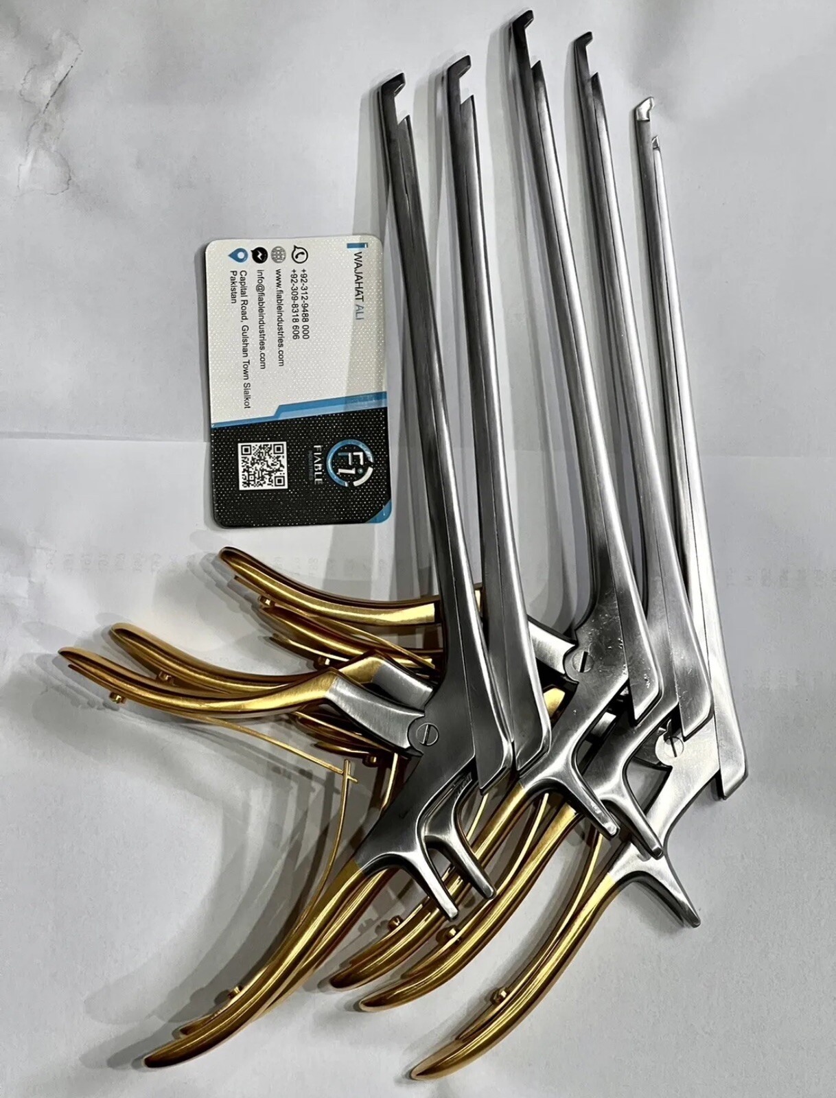 Hudson brace Set Of 10 Pieces + Kerrison Set Of 5 Pieces 8 Inches