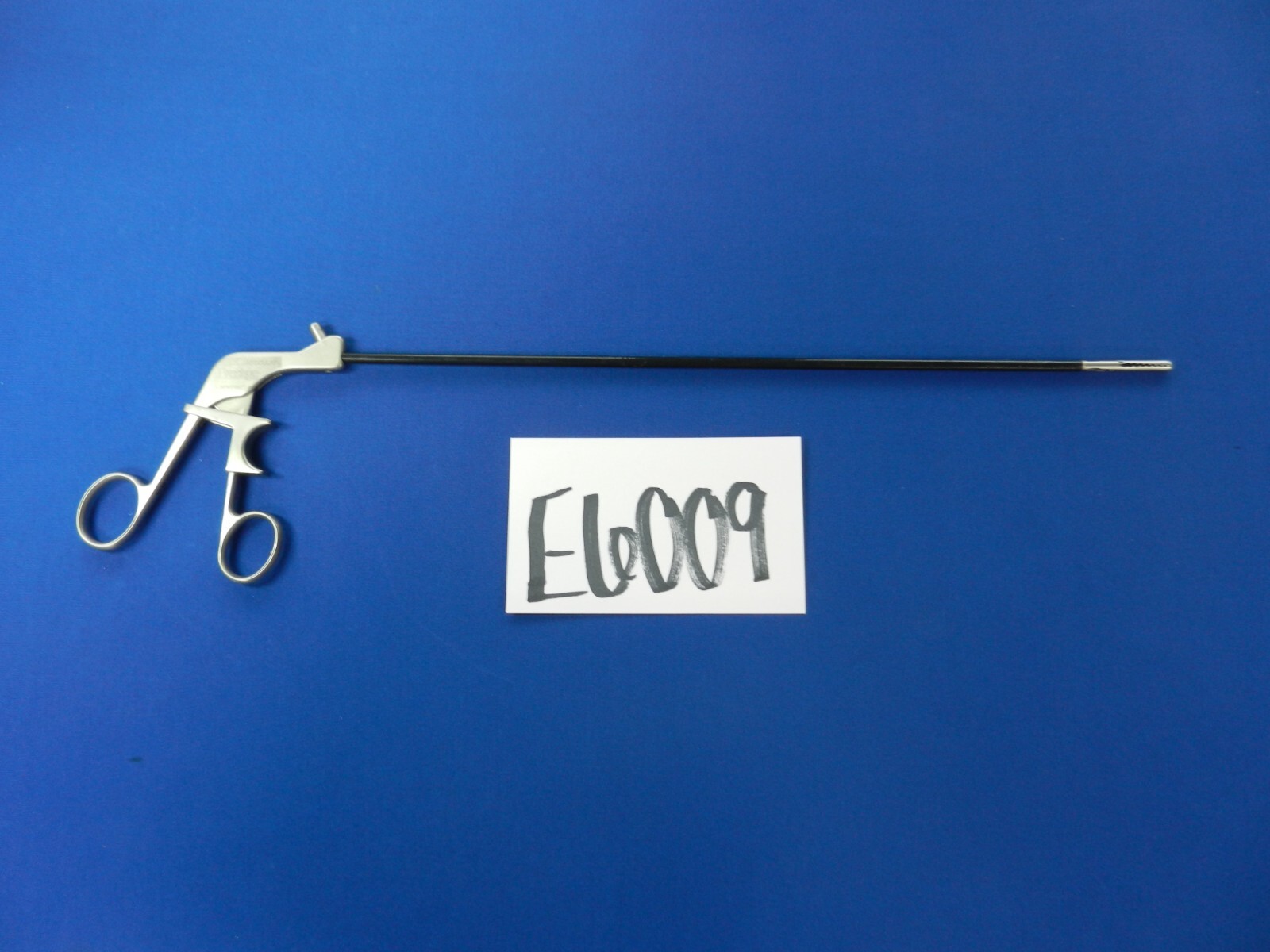 E6009 Aesculap 8360-00 Prestige Atraumatic Single Action Slide Lock Grasper 5mm