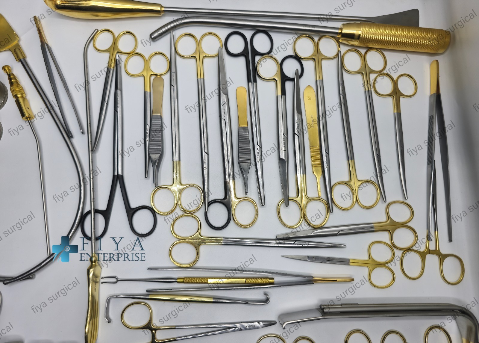 Major Breast surgery set, plastic surgery instruments.