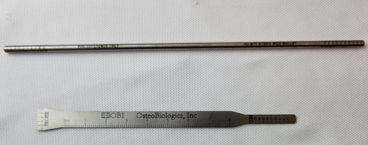 19 Pc. Smith & Nephew OBI Tru-Fit Instruments Set w/ Case Orthopedic