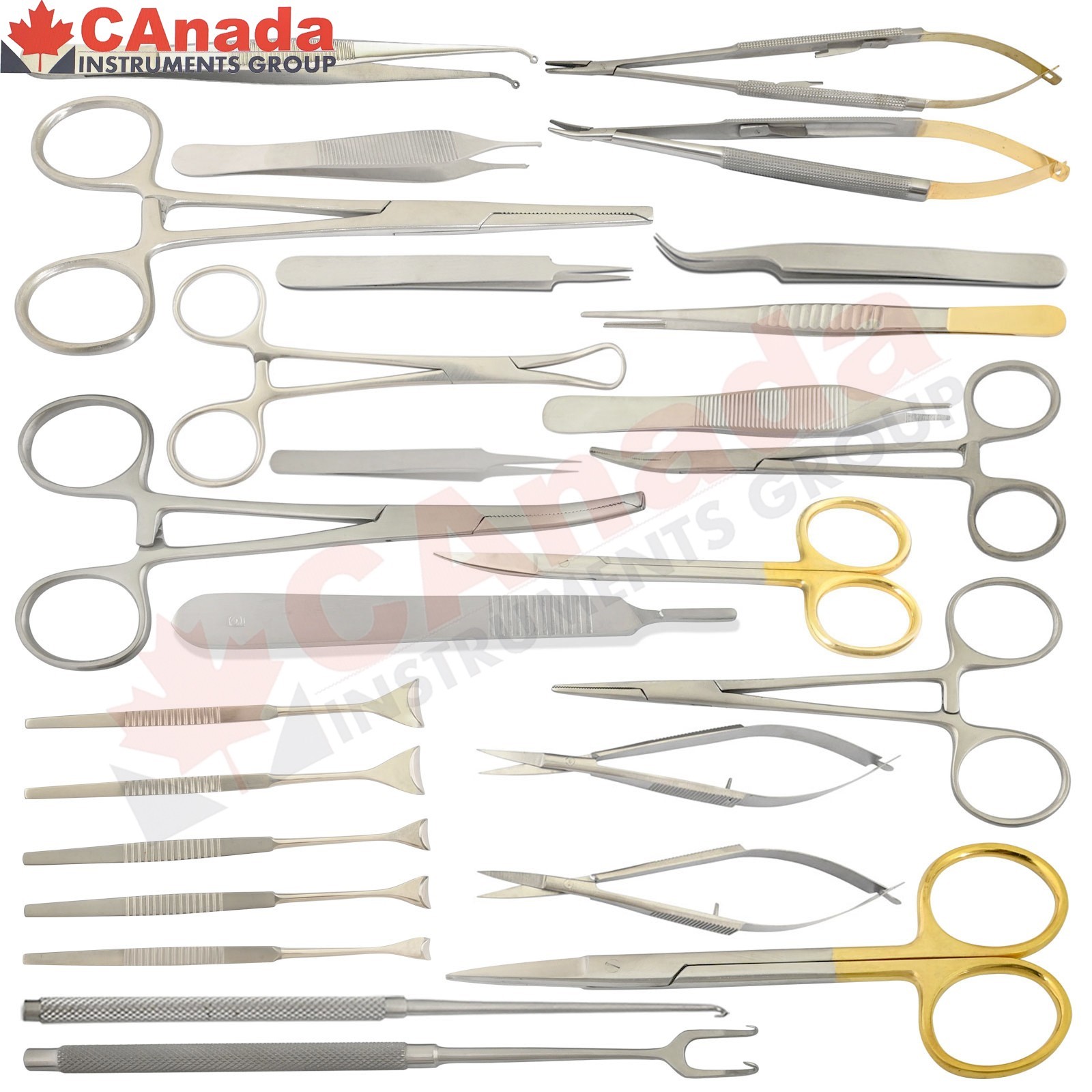 Eye Blepharoplasty Instruments Set Ophthalmic Micro Surgery Tweezer Retr DS-2378