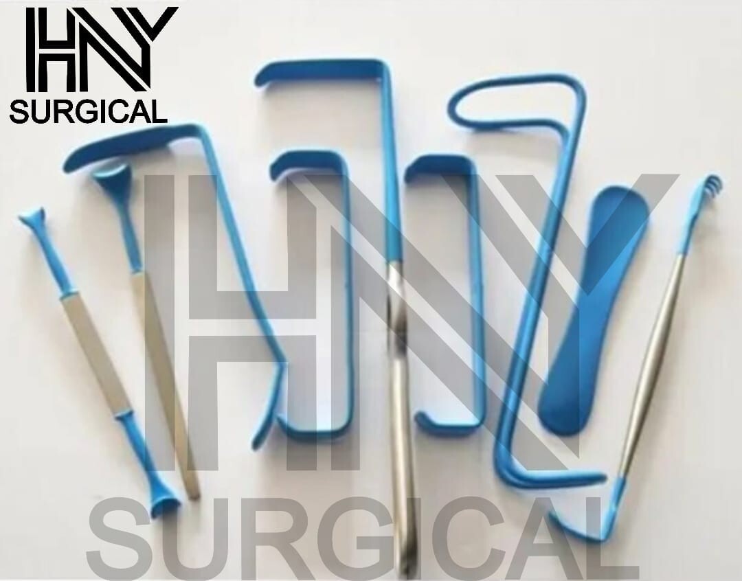 Face Lift Brow lif Dissectors & Elevator Set of 6 Pcs,Plastic surgery instrument