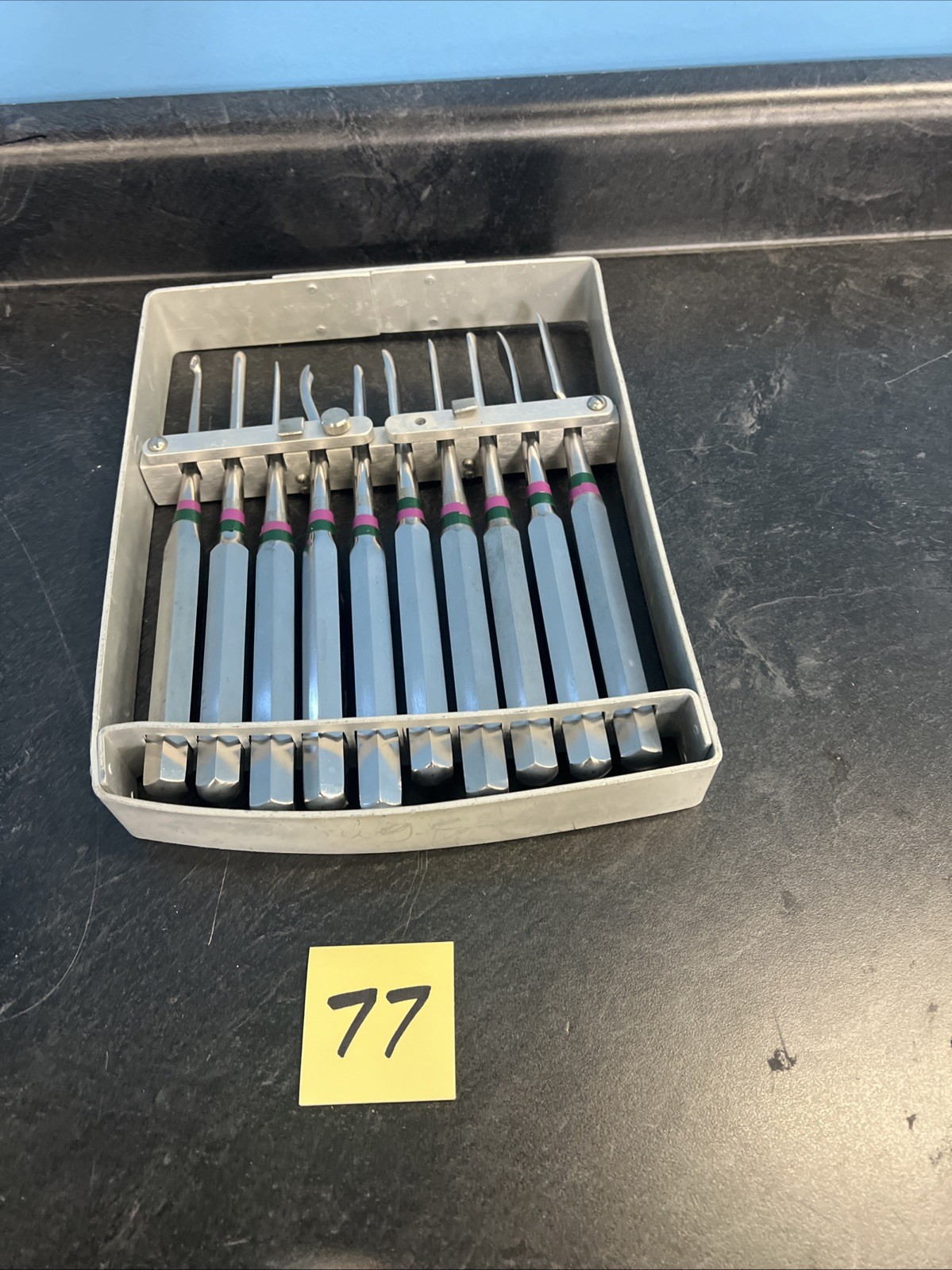 Zimmer 2884Straight & Curved Orthopedic Gouge Set