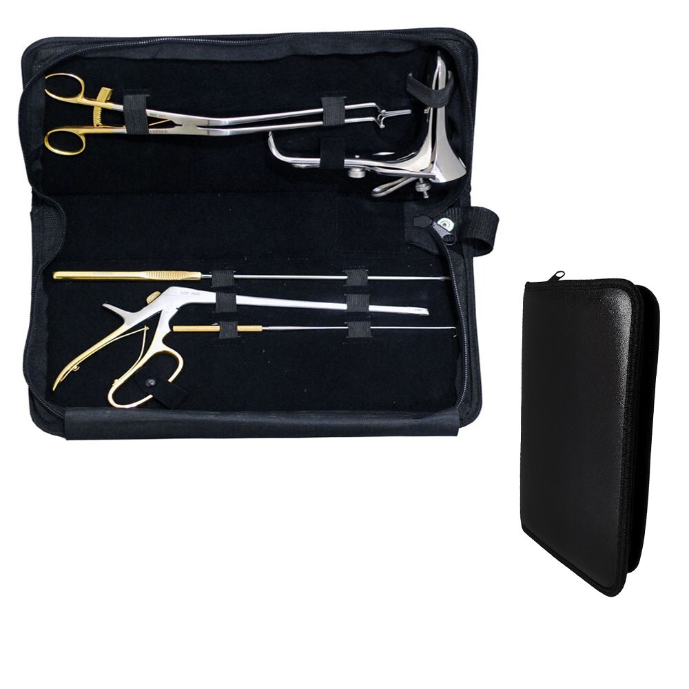 Colposcope Instrument Set/ Colposcopy Gynecology kit with Zipper bag