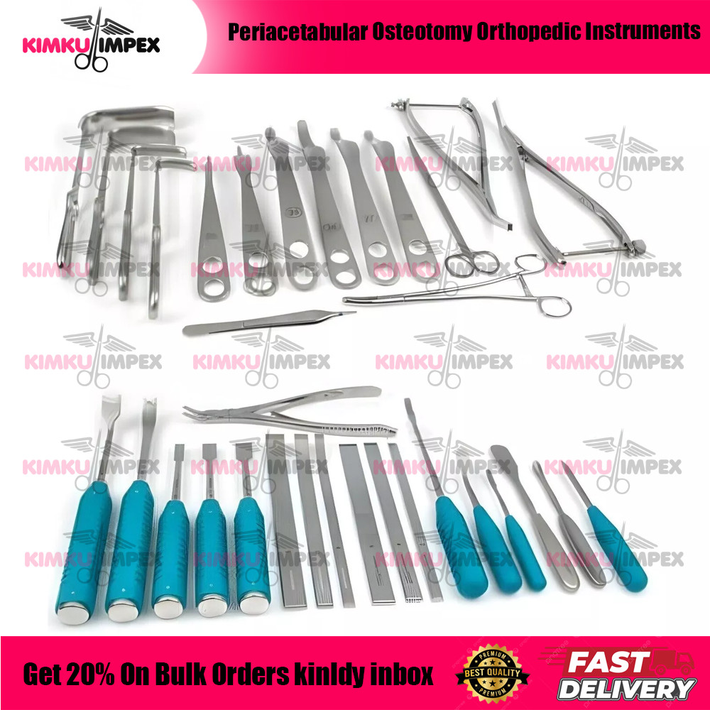 Periacetabular Osteotomy Orthopedic Instruments Set