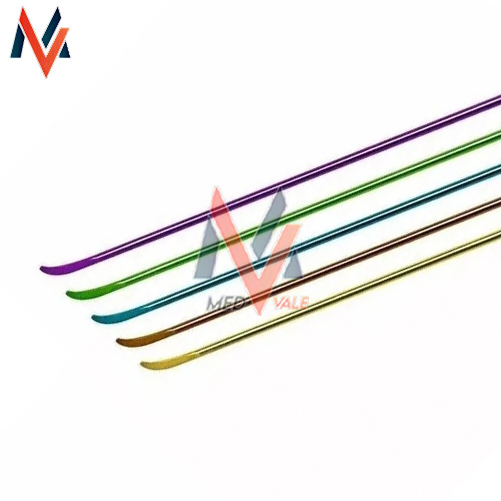 5mm Orthopedic Titanium Elastic Nail 6 Pcs Surgical Instruments A+