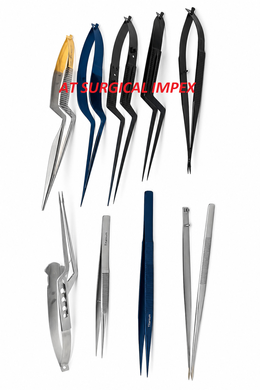 Kamiyama Micro Neuro Surgery Instrument Set 10 Pcs Precision Tools
