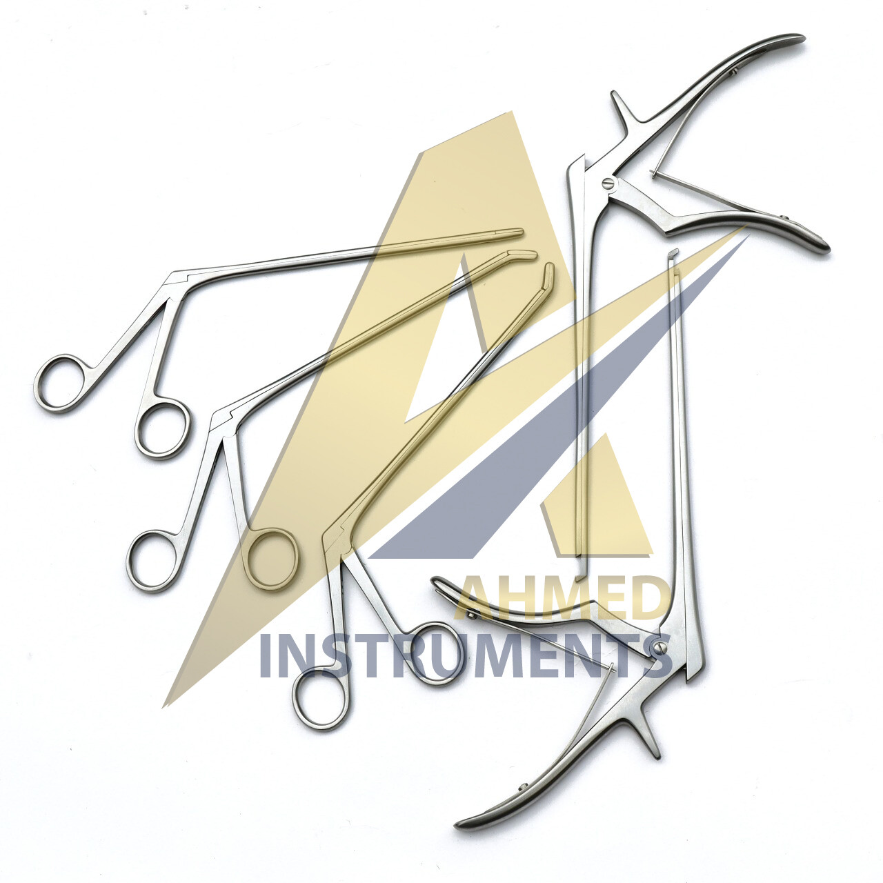 Ferris-Smith Kerrison Punches and rongeur Forceps Set of 5 Surgical Instruments