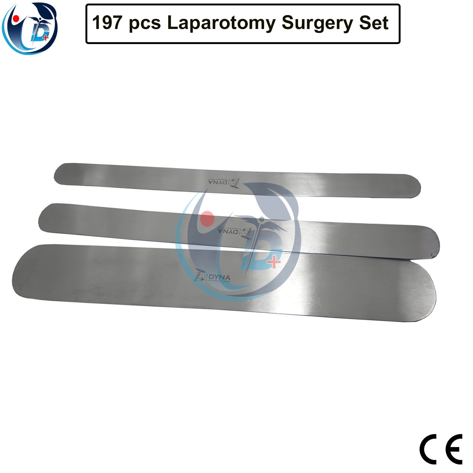 197 Pcs Laparotomy Abdominal Surgery Set Medical Surgical Instruments German Gr