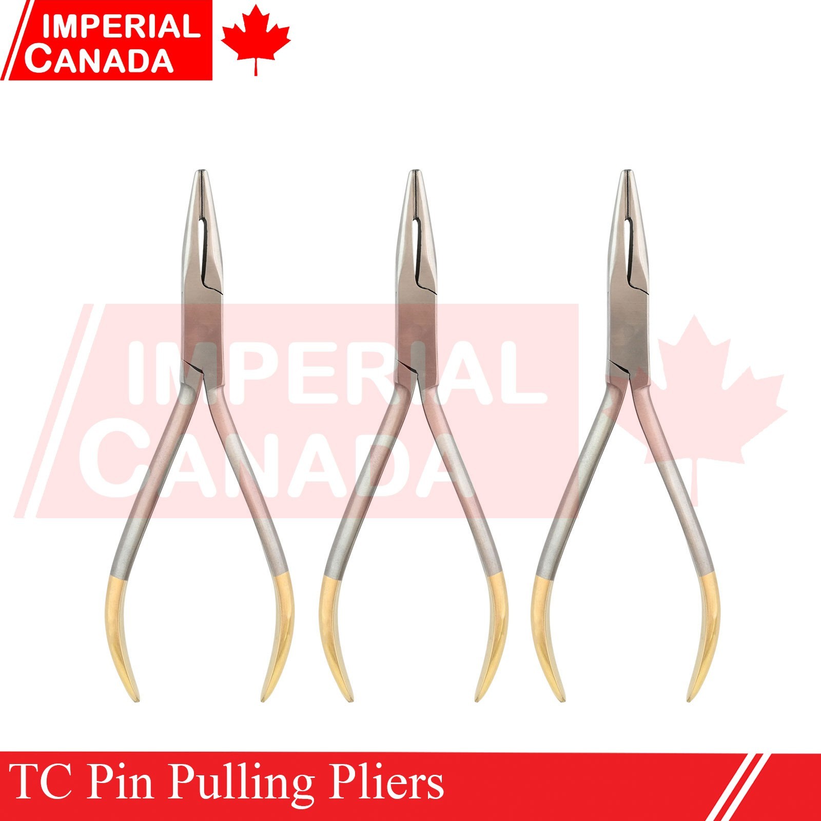 3 PCS PIN PULLING PLIERS 15CM ORTHOPEDIC SURGICAL INSTRUMENTS Stainless DN-2707