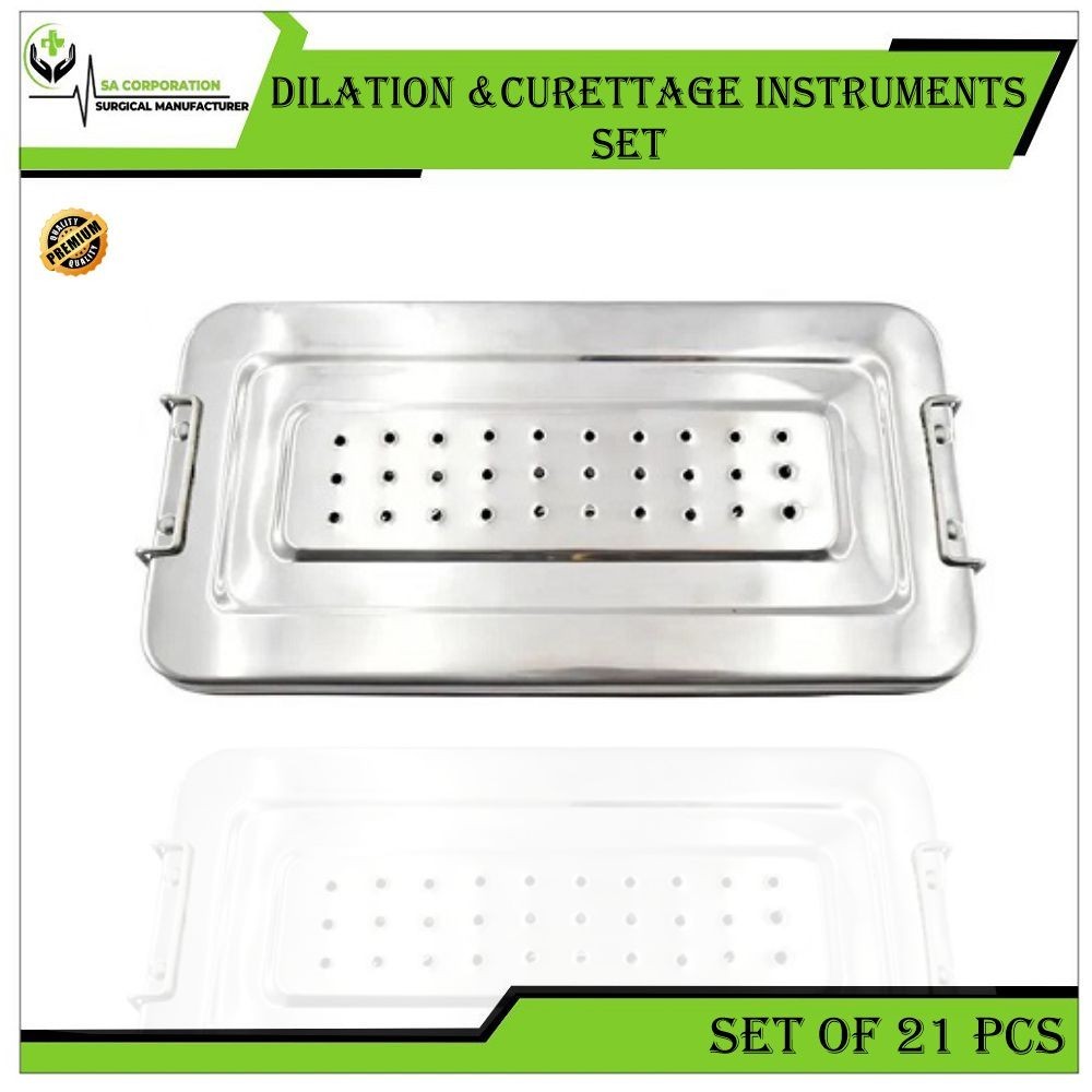 Dilation and curettage Instruments 21 Pcs Set Gynecology Instruments Set