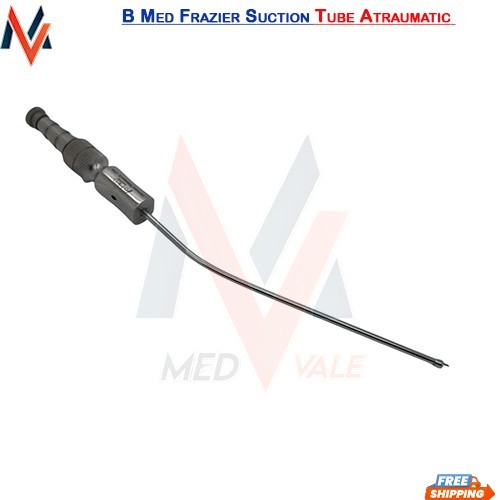 B Med Frazier Suction Tube Atraumatic Tip 8FR Surgical ENT Instruments