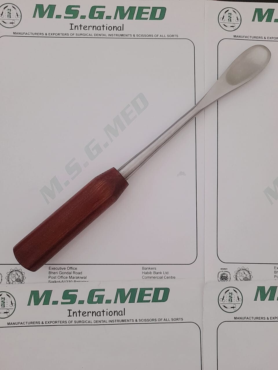 Orthopedic Femoral Dislocation Lever 31cm Length 26m Width Stainless Steel