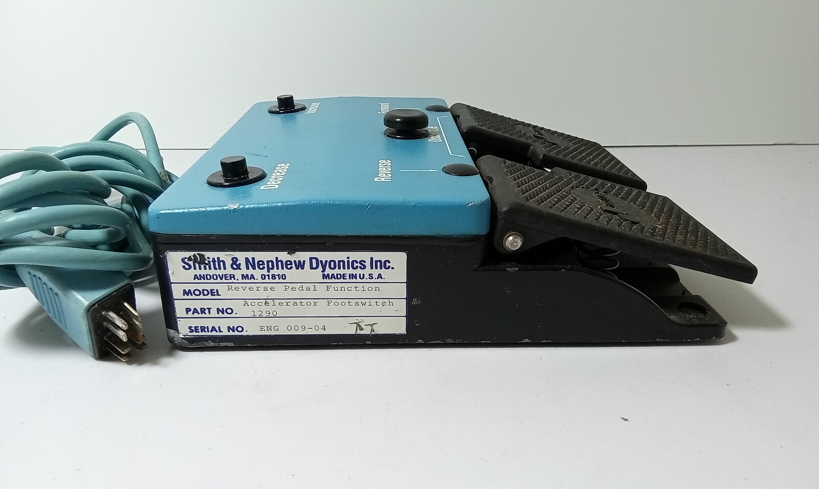 L@@K! SMITH & NEPHEW DYONICS 1290 ACCELERATOR PEDAL FOOTSWITCH