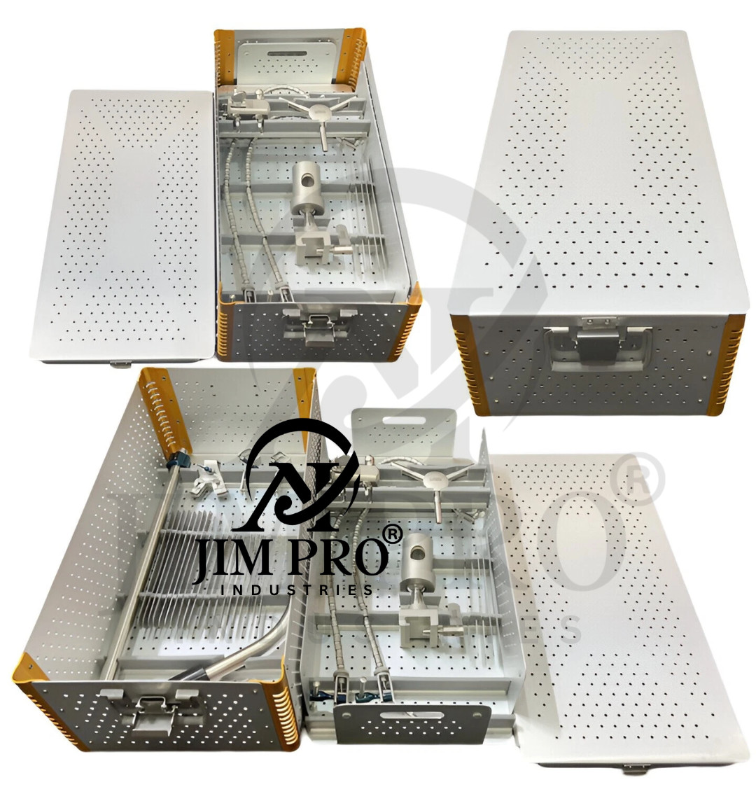 JIM PRO CNC Made Neurosurgery Complete Leyla Brain Retractor Set / Aluminium Box