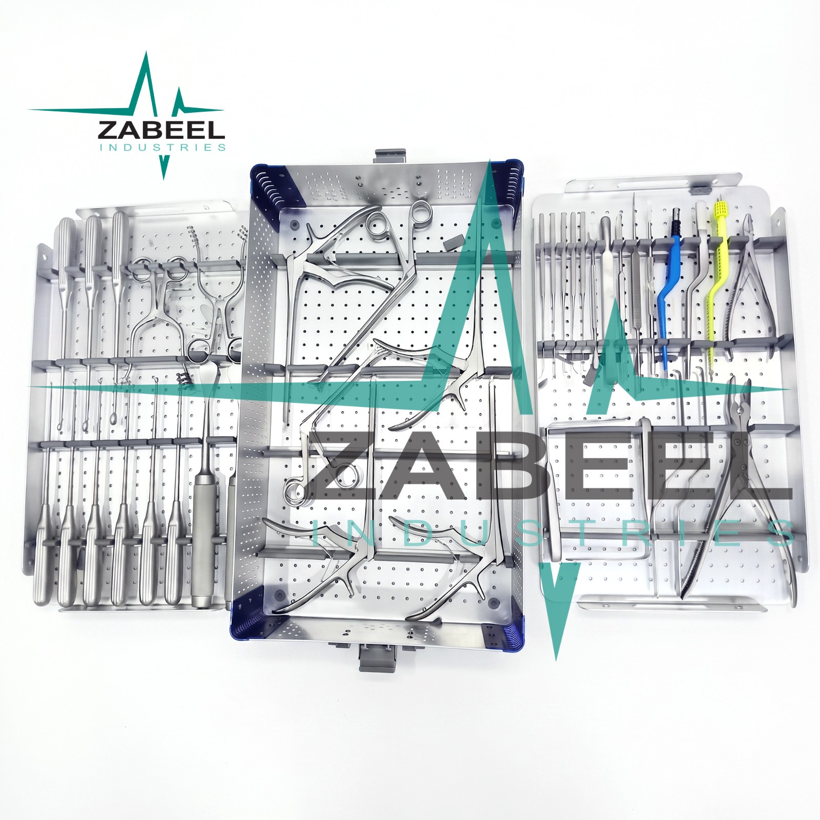 Lumbar spinal laminectomy Spine Surgery set with Sterilize Box Orthopedic ZaBeel
