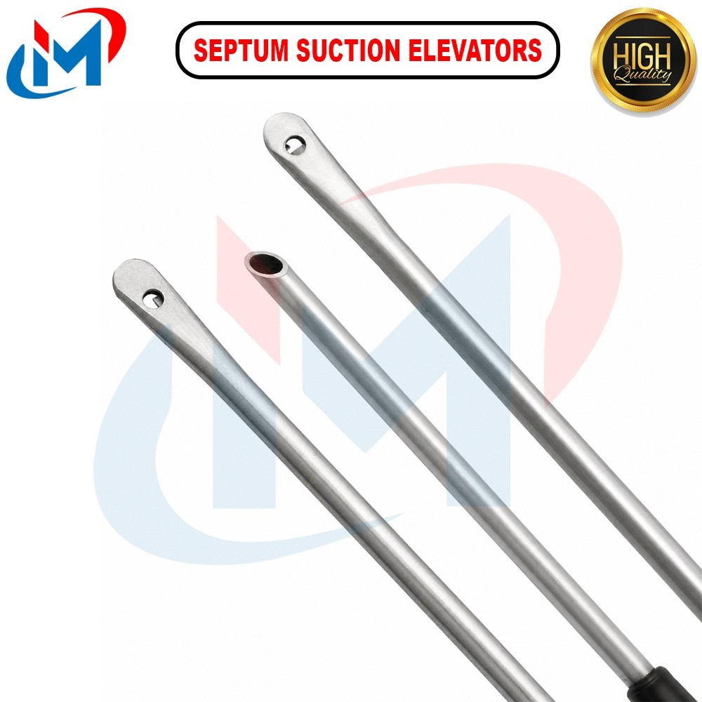 Nasal Septum Suction Elevators Set of 3 Surgical Instrument
