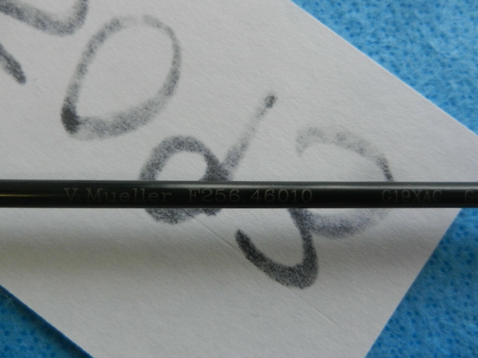 V. Mueller Surgical Laparoscopic 5mm 32cm Spatula Electrode F256.46010 NEW!