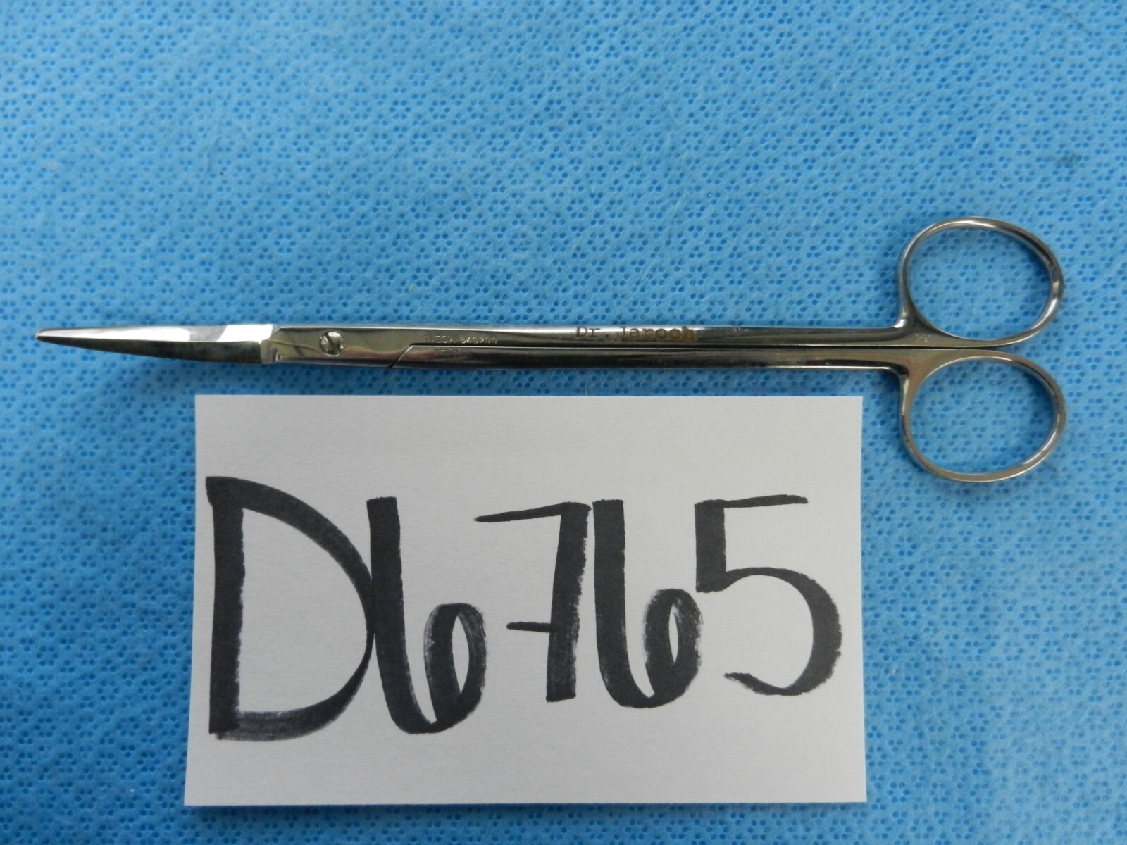 D6765 Weck Potts Smith Curved Surgical Scissors 19cm 640200