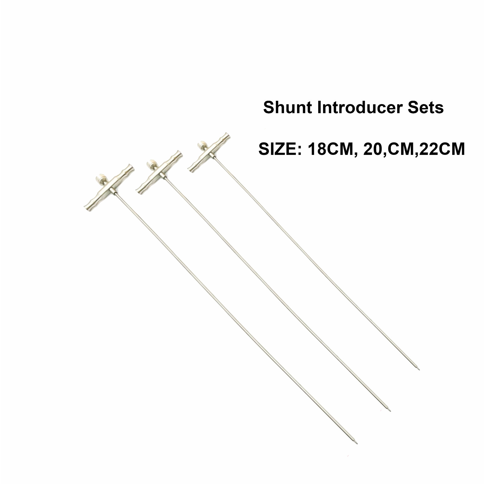 3PIC Brand New Shunt Passer Set Neurosurgical Shunt Introducer neuro instruments