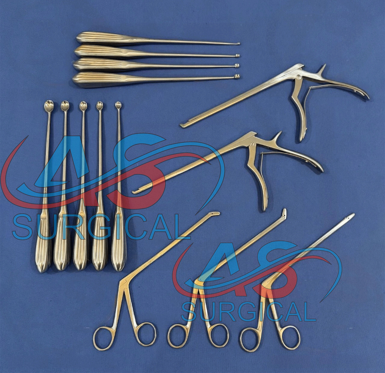 Laminectomy Instruments Set of 14 Pcs Orthopedic Spine Surgery Instruments Set