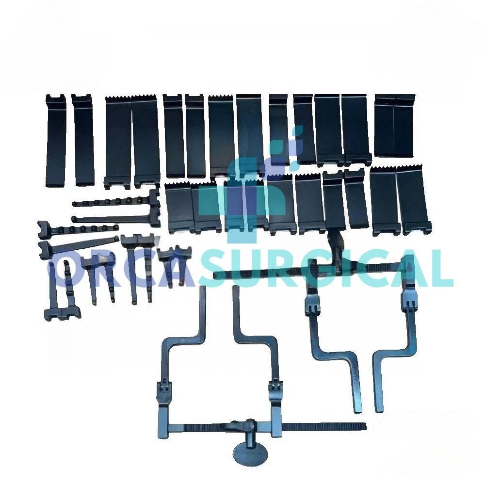 McCulloch Lumbar Retractor System Orthopedic Spine Instruments Set A+