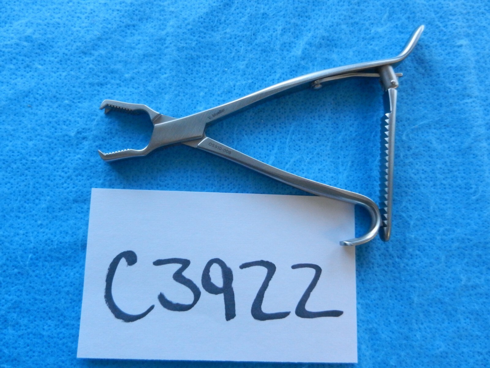 V. Mueller Surgical Orthopedic Kern Holding Forceps OS910-008