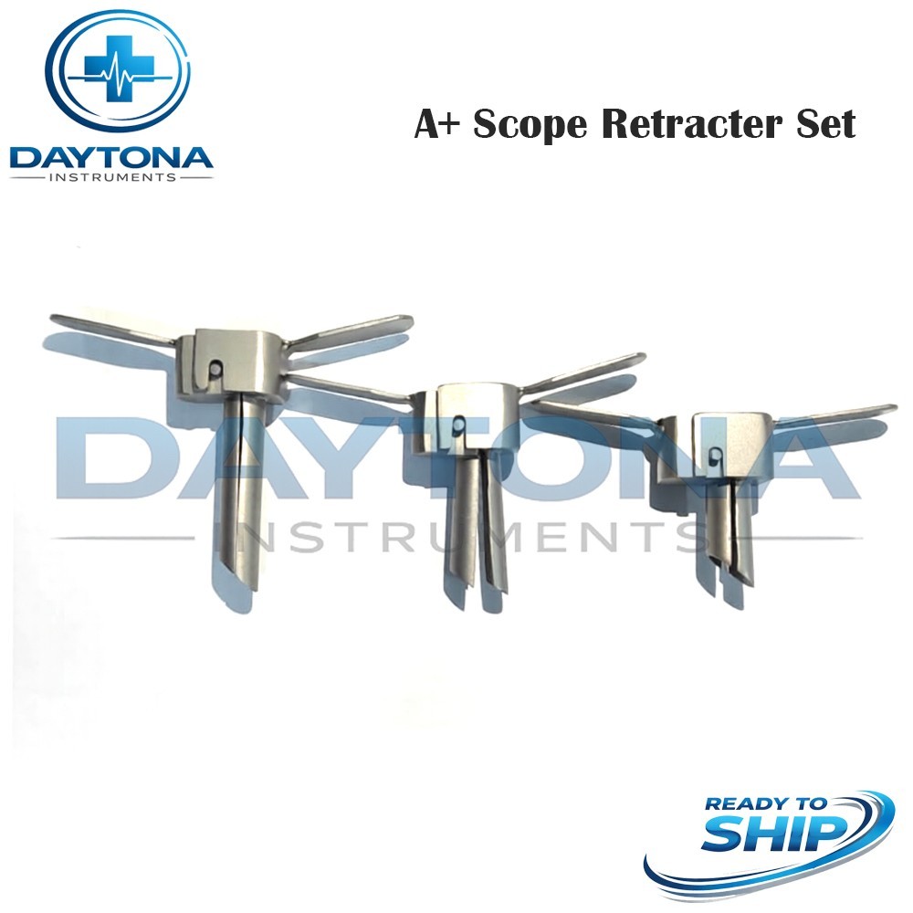 A+ Scope Retracter Set Surgical Instruments For Endoscopic & Spine Surgery