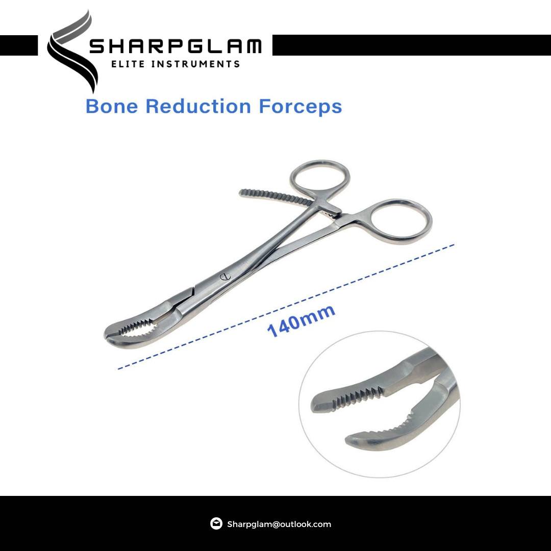 Phalanges Toothed Reduction &Bone Forceps 5.5″ Orthopedic Veterinary Instruments