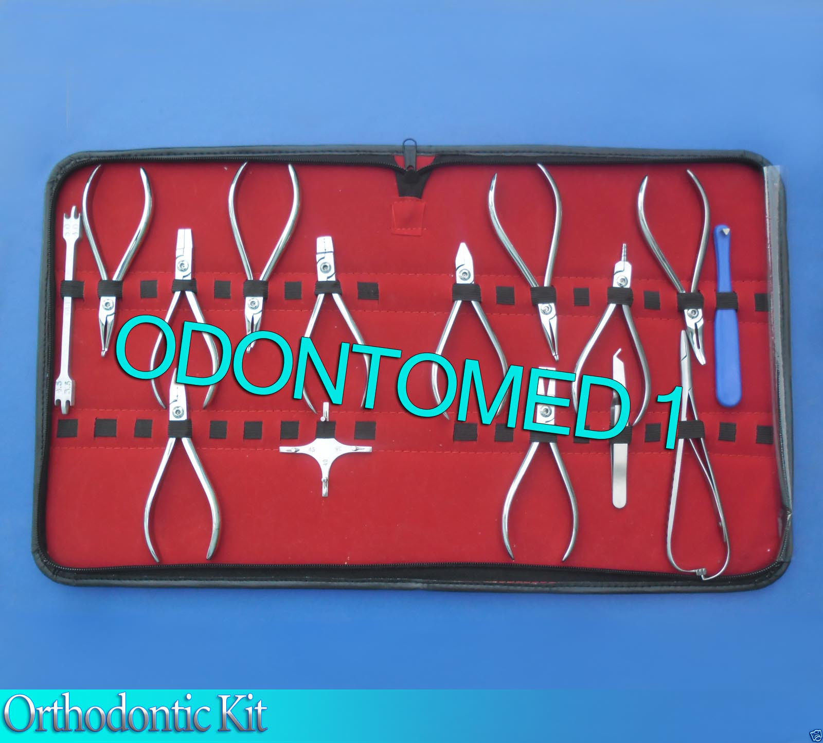 15 Pieces Orthodontic Kit Surgical Dental Instruments
