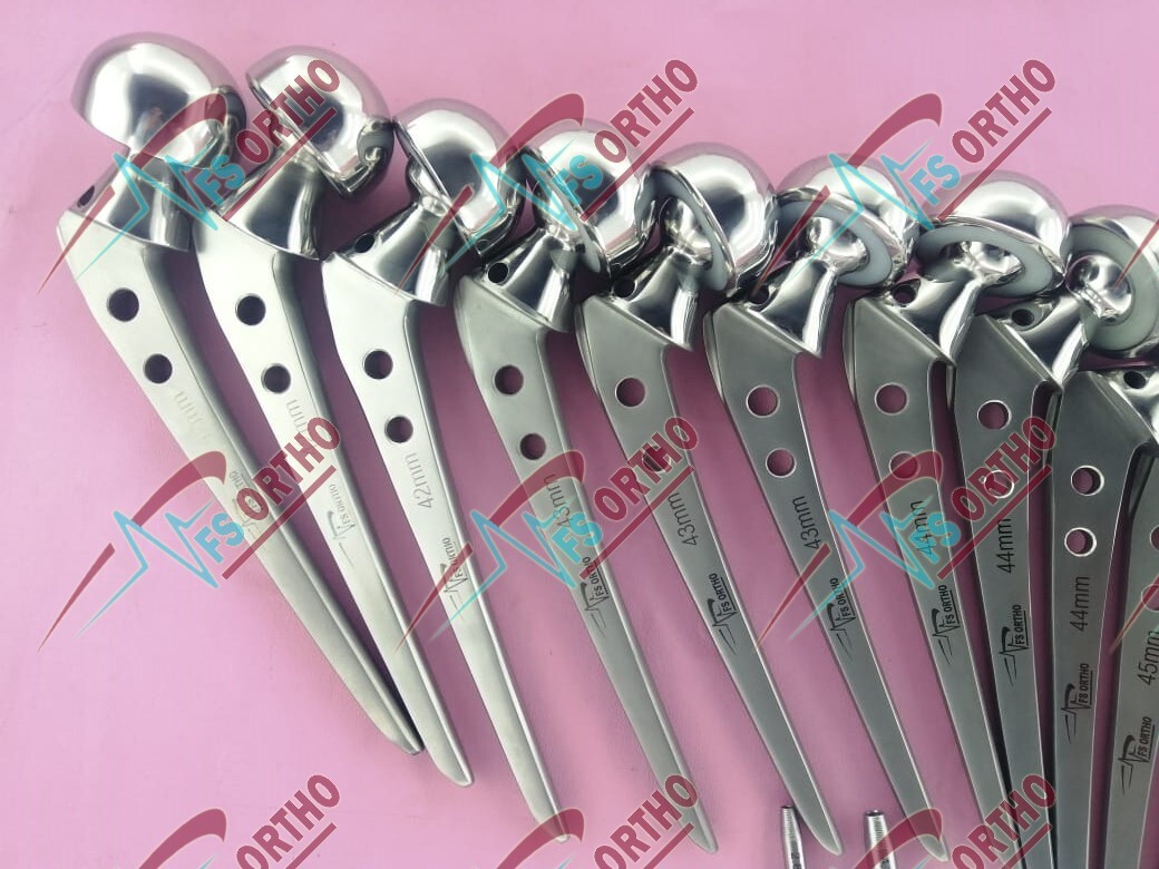 Bipolar Hip Prosthesis Orthopedic instruments (41 mm and 42mm) 2 pcs A+ Quality