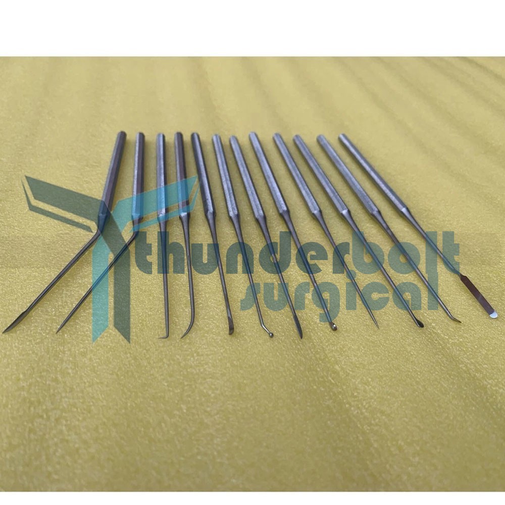 Shea Ear Operation Micro Repositor Set of 12 Pcs Surgical ENT Instruments Set