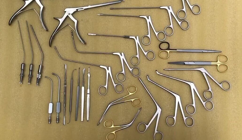 Fess Instruments Set Endoscopic Sinus Surgery ENT Instrument Set A+ German Steel