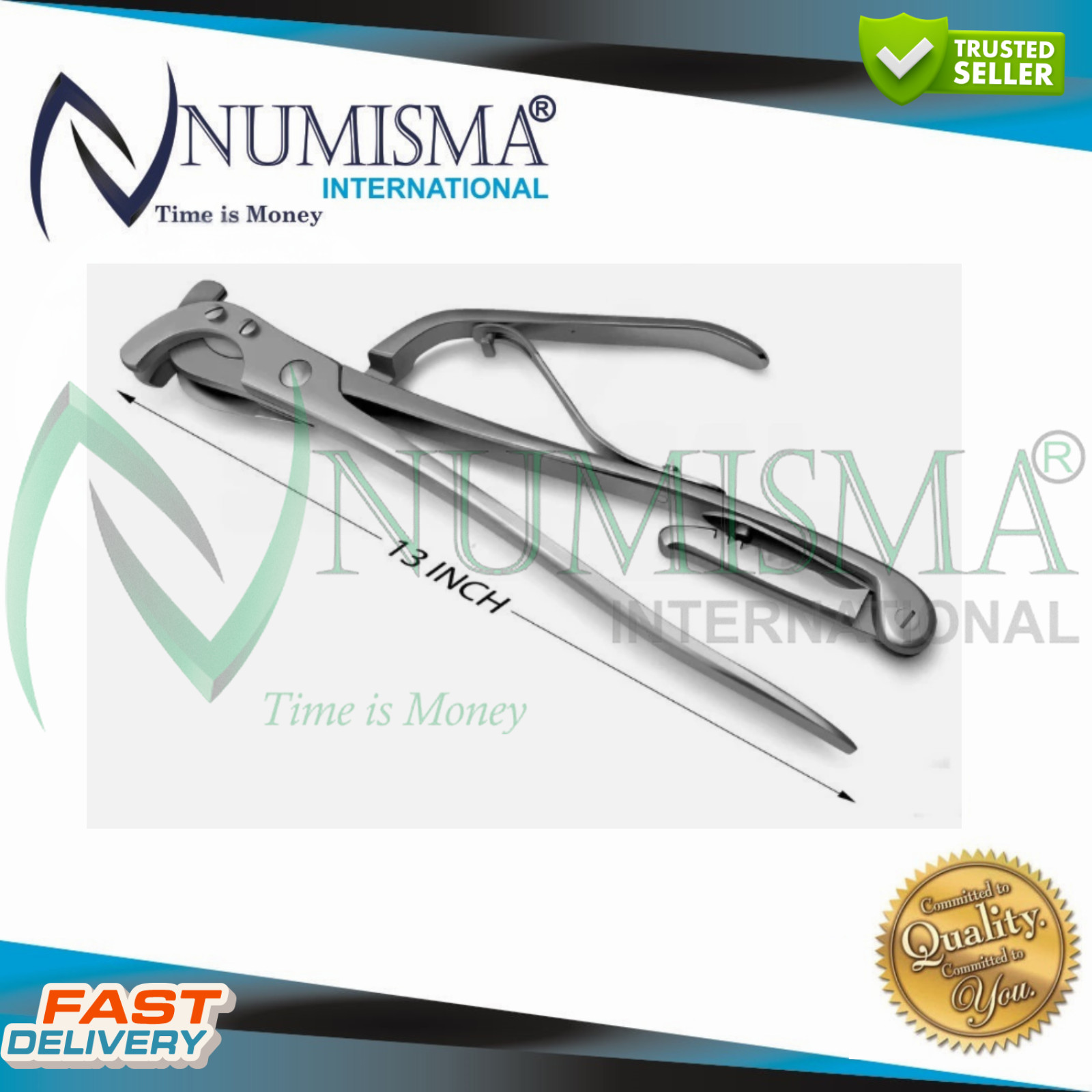 Reimer Emasculator 12.50″ (32cm) Castration Veterinary Surgical Instruments