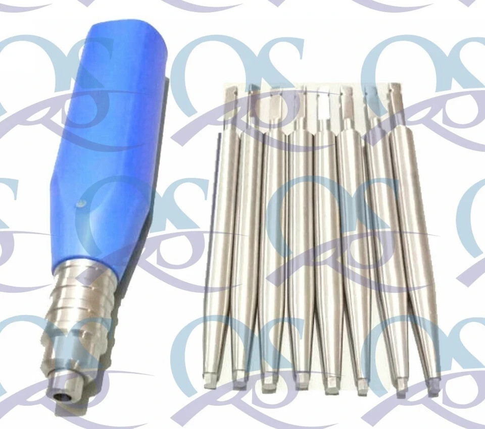 Bone Screw Driver Set With Quick Coupling Handle Orthopedic Instruments