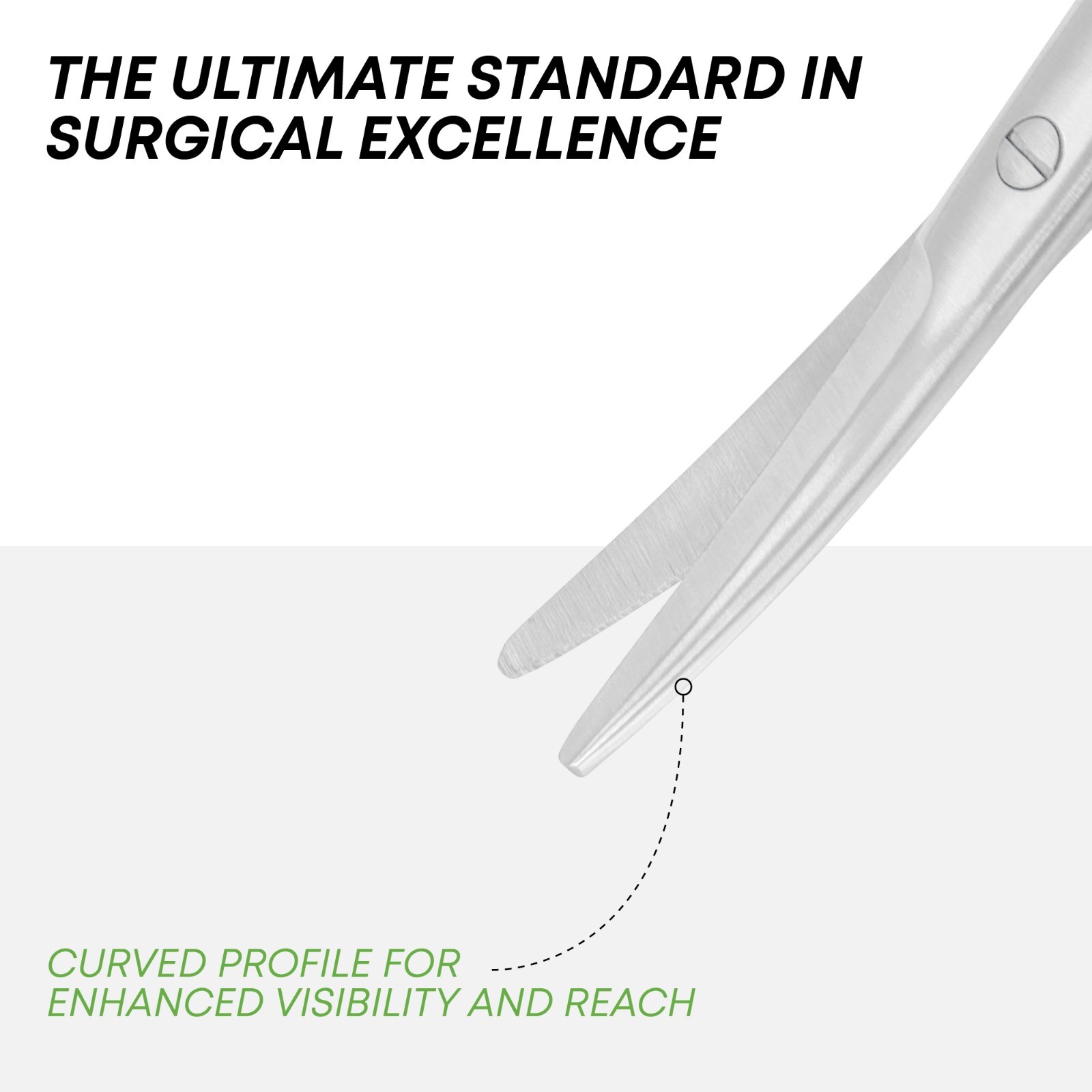 Surgical Operating Mayo Scissor Curved 15 cm Surgical Instruments German Grade