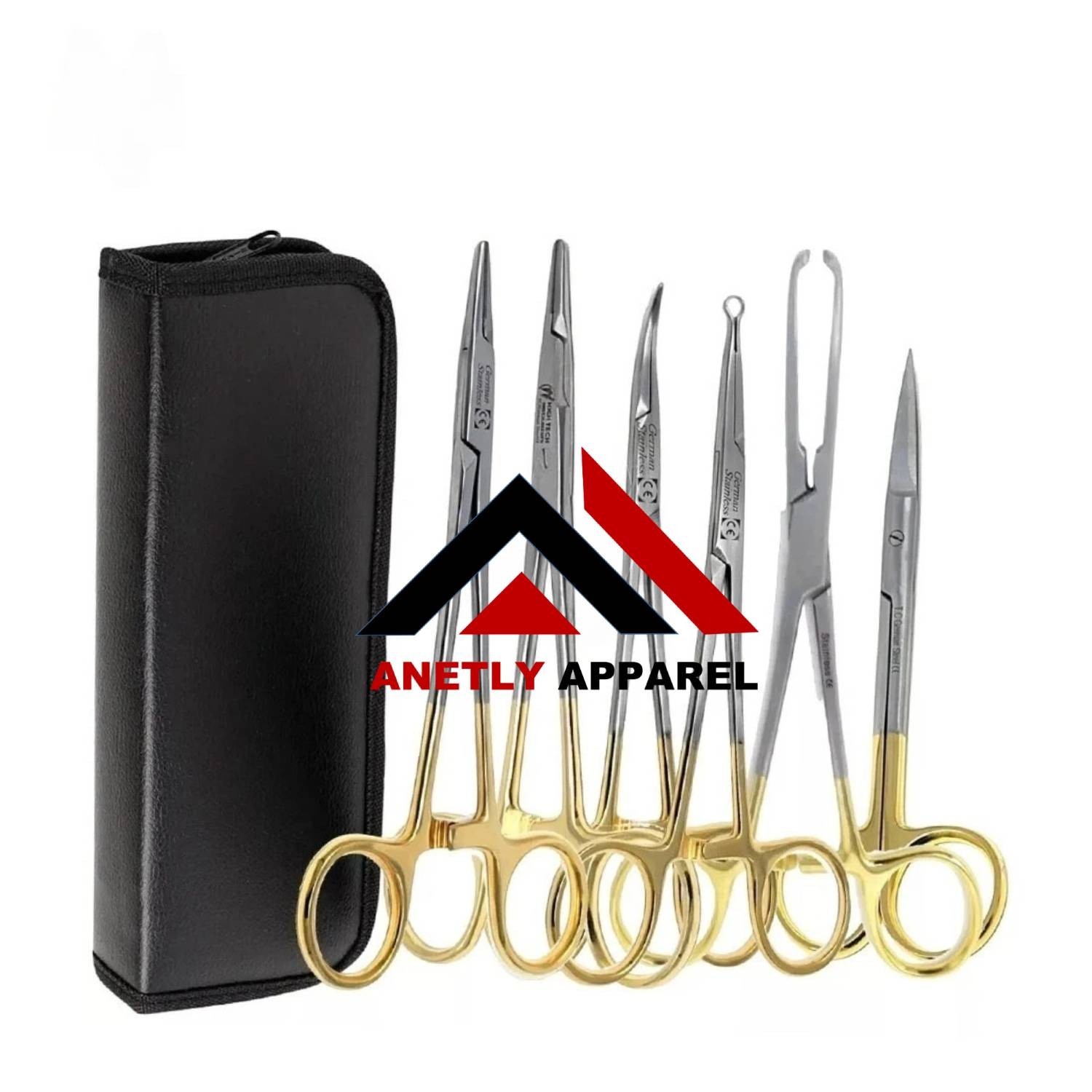 6 Piece German Sutureless Vasectomy Meatotomy Set Urology Surgical Instruments